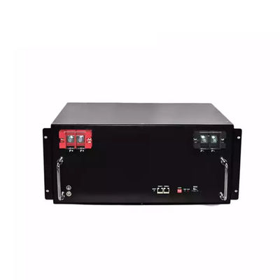 स्मार्ट 51.2v 48V Lifepo4 बैटरी पैक सर्वर रैक माउंटेड 5kw 100ah