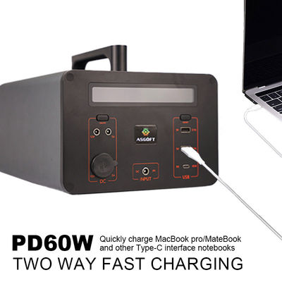 OEM DC/AC 220v बैकअप बैटरी जेनरेटर कैम्पिंग पावरस्टेशन 500wh 600W 700W 1000W