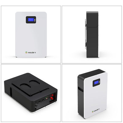 10kwh 20kwh लिथियम Lifepo4 पावरवॉल सोलर बैटरी इन्वर्टर 51.2V 48V 100Ah 200Ah