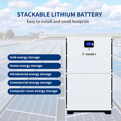 पावरवॉल 48v 100ah Lifepo4 बैटरी 200ah RS485 CAN संचार