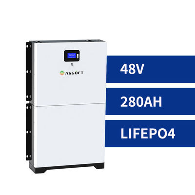 घरेलू के लिए 8000 साइकिल 280ah सोलर स्टैकेबल 48v Lifepo4 एनर्जी स्टोरेज बैटरी पावरवॉल