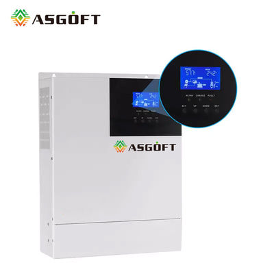 ASGOFT DC AC 3 फेज सोलर इन्वर्टर ऑफ ग्रिड सिस्टम 5000w 220V