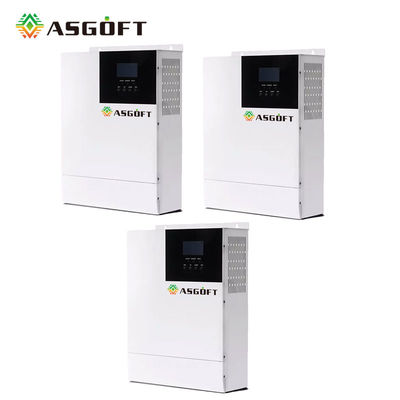 MPPT हाइब्रिड 5KW ऑफ ग्रिड सोलर इन्वर्टर 48V 80A स्मार्ट वाईफाई कंट्रोल