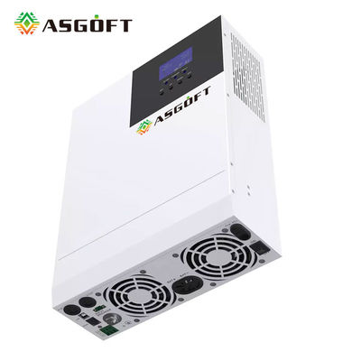 MPPT चार्जर के साथ 5kw 6kw 5000w हाइब्रिड प्योर साइन वेव ऑफ ग्रिड MPPT सोलर इन्वर्टर