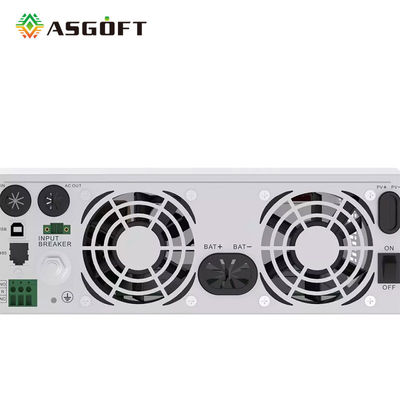 MPPT चार्जर के साथ 5kw 6kw 5000w हाइब्रिड प्योर साइन वेव ऑफ ग्रिड MPPT सोलर इन्वर्टर