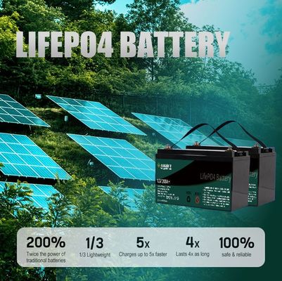 गोल्फ कार्ट सेल बोट के लिए 12.8v 12V लिथियम बैटरी पैक 200ah 100ah 120ah 240ah 400ah