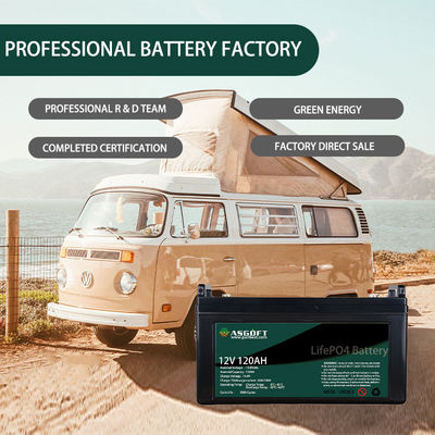 LiFePo4 120AH 12V लिथियम बैटरी पैक Ev सोलर एनर्जी स्टोरेज के लिए