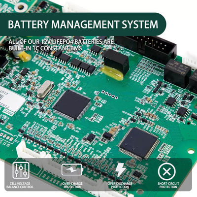 EV के लिए कस्टम आयन लिथियम Lifepo4 12v 120AH बैटरी पैक