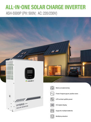 50kw BMS MPPT सोलर हाइब्रिड इन्वर्टर बैटरी एनर्जी स्टोरेज सिस्टम