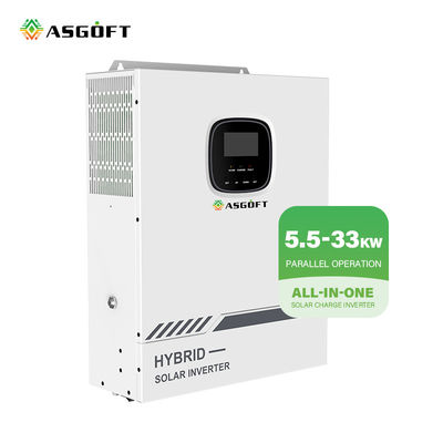 घर और सरकार के लिए हाइब्रिड सोलर 5000w 5kw इन्वर्टर 48v ग्रिड कनेक्टेड इन्वर्टर