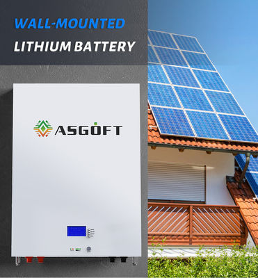 5Kwh 10Kwh Lifepo4 लिथियम आयन सोलर पैनल पावरवॉल ऑफ ग्रिड सिस्टम बैटरी