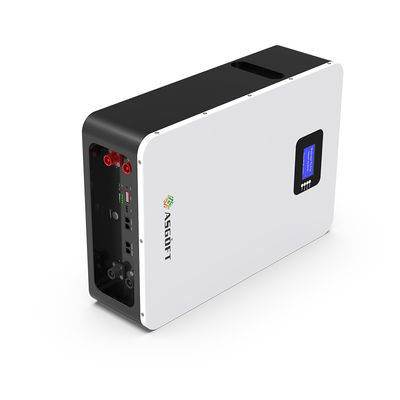 बिल्ट-इन BMS 48v 51V Lifepo4 बैटरी लिथियम 100Ah 5.12kwh 5 साल की वारंटी LCD डिस्प्ले के साथ I के विभिन्न ब्रांड को सपोर्ट करता है
