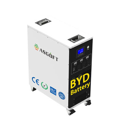 6KWH Lifepo4 ऑफ ग्रिड हाइब्रिड इन्वर्टर 3kw सोलर एनर्जी स्टोरेज सिस्टम