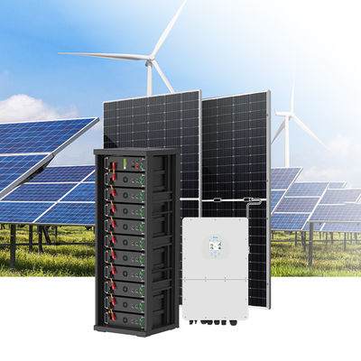 उच्च वोल्टेज 15kwh-750kwh लिथियम आयरन बैटरी पैक Lifepo4 51.2v 100Ah रैक माउंट बैटरी लिथियम आयन बैटरी
