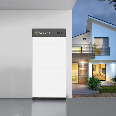 उच्च वोल्टेज घरेलू ऊर्जा भंडारण प्रणाली 15kwh-40kwh 100Ah लिथियम आयन बैटरी स्टैकेबल सौर बैटरी