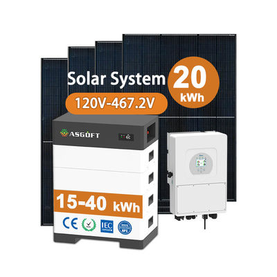 एसएस 153.6v लिथियम आयन बैटरी 100Ah 256V स्टैक ऑल इन वन सिस्टम हाई वोल्टेज हाइब्रिड ऊर्जा भंडारण बैटरी