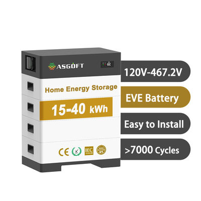 एसएस 153.6v लिथियम आयन बैटरी 100Ah 256V स्टैक ऑल इन वन सिस्टम हाई वोल्टेज हाइब्रिड ऊर्जा भंडारण बैटरी