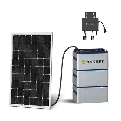 सूक्ष्म इन्वर्टर सौर बालकनी बिजली स्टेशन 800W ऊर्जा भंडारण बैटरी
