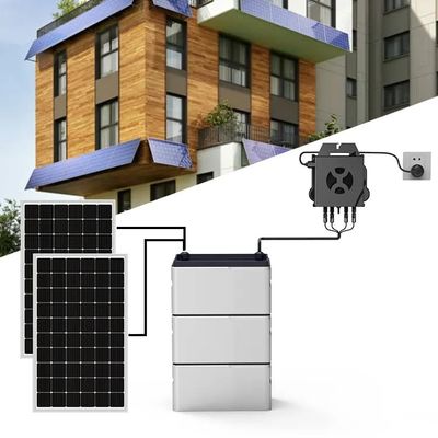 जर्मन वेयरहाउस माइक्रो इनवर्टर 800w Balkonkraftwerk ग्रिड पर सौर प्रणाली बालकनी के लिए