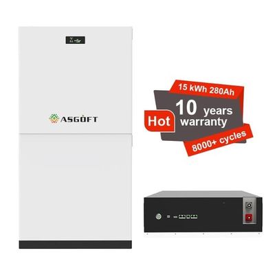 51.2V 280Ah घरेलू ऊर्जा भंडारण बैटरी 15kWh गहरी चक्र लिथियम आयन बैटरी