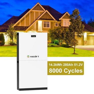 10 साल की वारंटी 8000+ चक्र 48V 15kWh ऊर्जा भंडारण प्रणाली बैटरी पैक