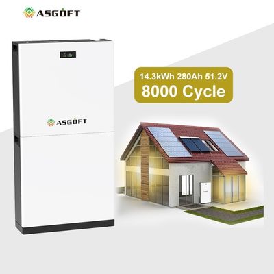 280Ah 15kwh 51.2V Lifepo4 लिथियम आयन बैटरी घरेलू औद्योगिक वाणिज्यिक उपयोग के लिए